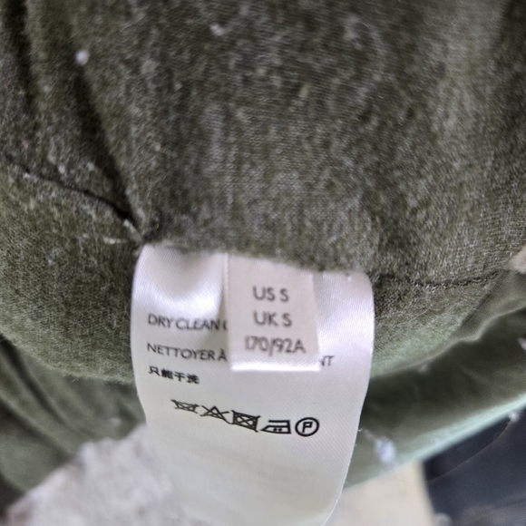 We The Free People rivington sherpa khaki zip jacket - Picture 4 of 12